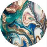 Australian Round Beach Towel