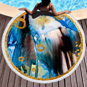 round beach towel ebay australia