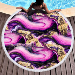 round beach towel ebay australia