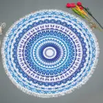 wholesale round beach towels