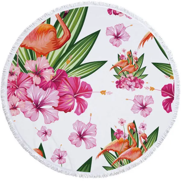 Round Beach Towel Without Umbrella Hole - Image 13