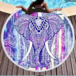 round elephant beach towel Boho