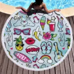 Round Beach Towel 60 Inches For Women