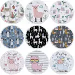 alpaca light weight round beach towel