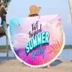 summer custom beach towels bulk